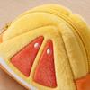 Plush Coin Purse Cute Wallet Small Coin Pouch Mini Change Purse Case Fruit Zipper