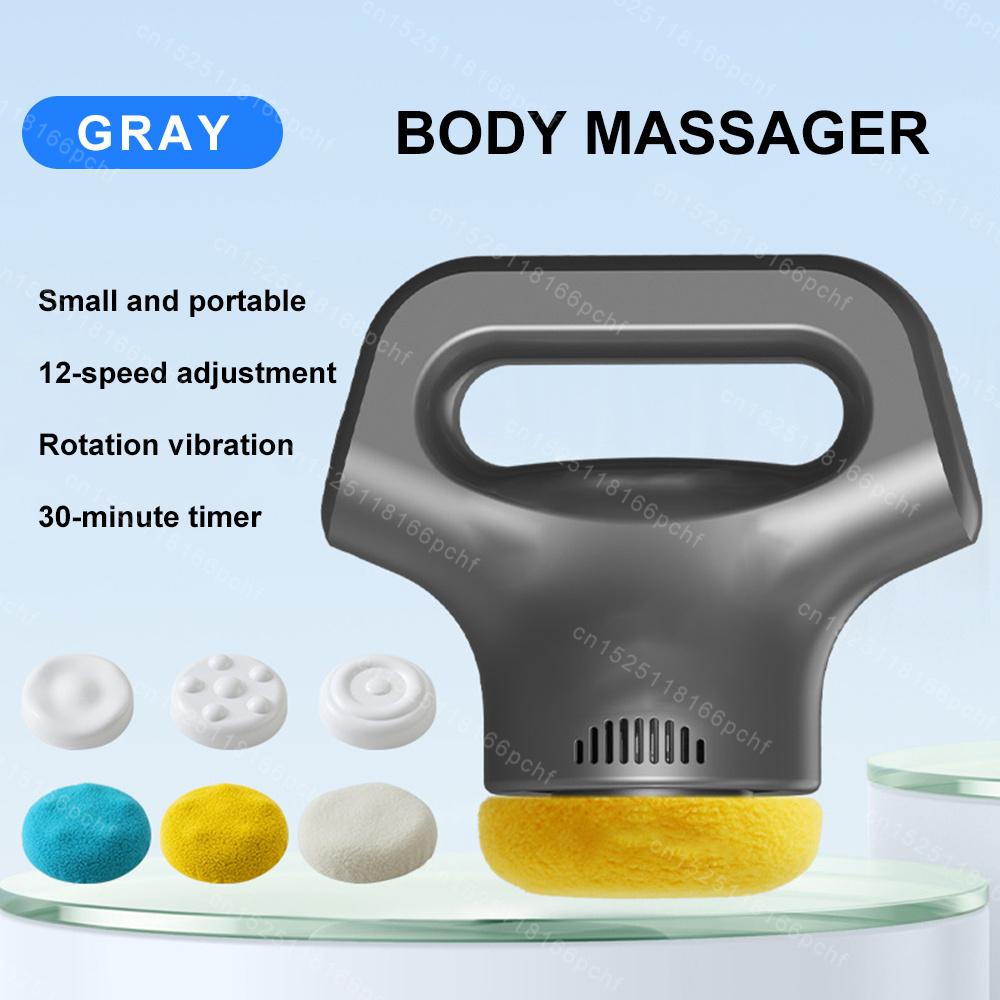 

Electric Full Body Slimming Massager Roller Body Sculpting Anti Cellulite Body Shaping Massager Fat Remover Muscles Relaxation серый