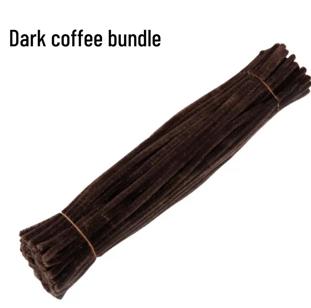 DIY Bouquet Plush Twist Stick for Children's Handmade Toy Creations - Hair-Safe Material, Ideal for Crafting