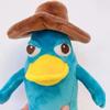 Jucărie de pluș nouă, drăguță, cu desene animate, Perry Ornitorincul, animale de pluș moi, jucărie rață, cadou de Crăciun, zi de naștere pentru copii, 25 cm