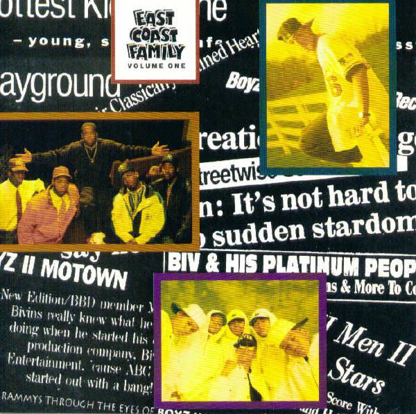 

CD VARIOUS - East Coast Family 1 3746363522 Motown 1992 US Rap & Hip-Hop/R&B Used