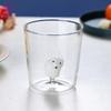 Thickened Heat-Resistant Three-Dimensional Glass Mug - Cute and Durable