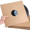 New 7/10/12 Inch Vinyl Record LP Jackets Kraft Paper Brown Album Covers Record Jacket
