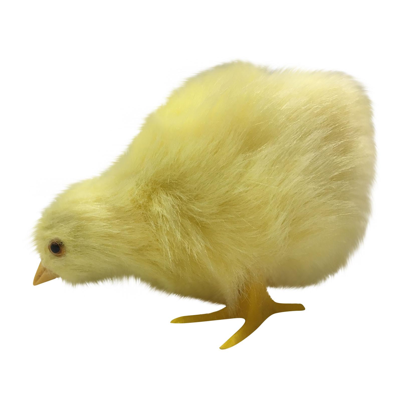 

Пасхальные куриные украшения, высококачественные волокна, цыплята, аксессуары для рукоделия, аксессуары для украшения дома B жёлтый