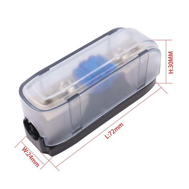 Car Audio Fuse Power Fuse Holder 30-150A Stereo Audio Single Way Agu Fuse Holder