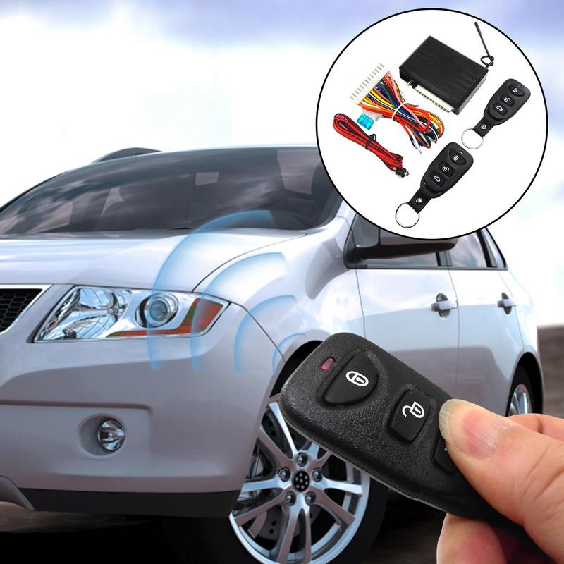 Automation Remote Control Start Smart Car Alarm System Kit Universal Smart Key Start Stop Keyless Entry System Central Lock