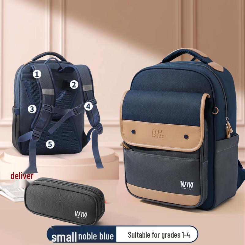 SAERNA Kids  Lightweight Primary School Backpack Small