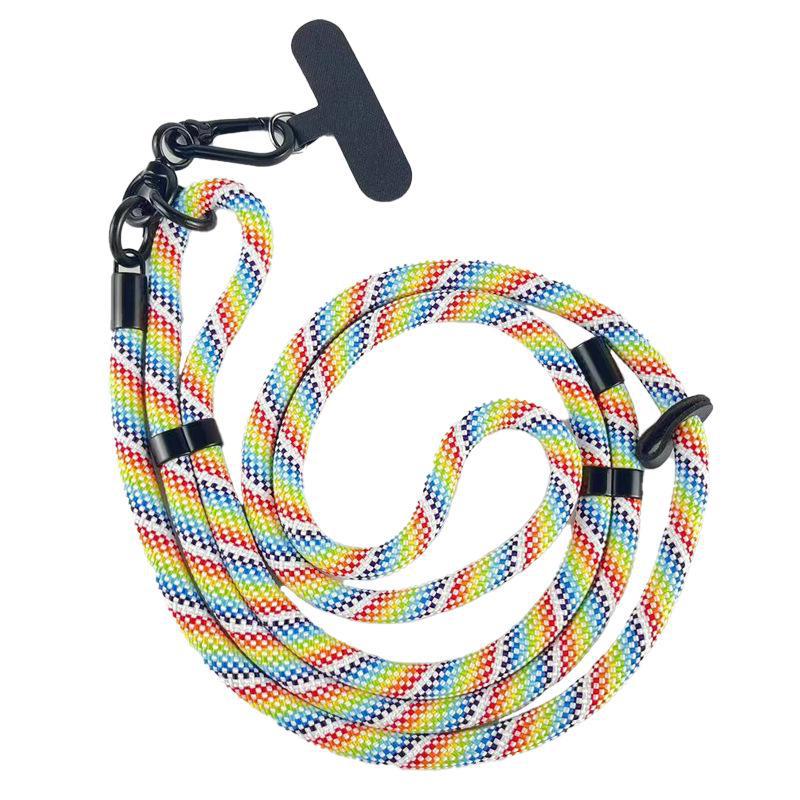 8mm Thick Braided Universal Anti-Lost Mobile Phone Lanyard