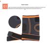 Breathable Knit Compression Athletic Knee Pads for Winter Sports