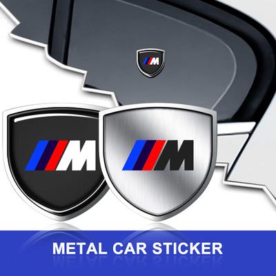 1 buc Emblema Metalică 3D LOGO M Scut Ușă Auto Insignă Caroserie Autocolant Pentru 330Li 325Li 320Li E46 E39 E90 E60 E36 F30 F10 E34 X5 E53 E30 F20