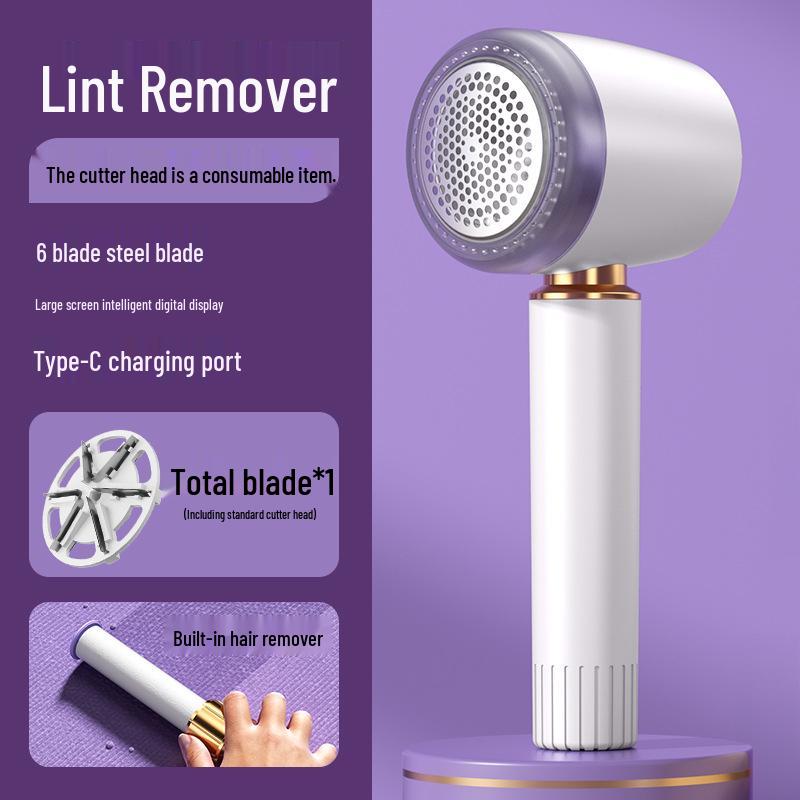 25-Year Smart Digital Lint Remover with Six Large Blades