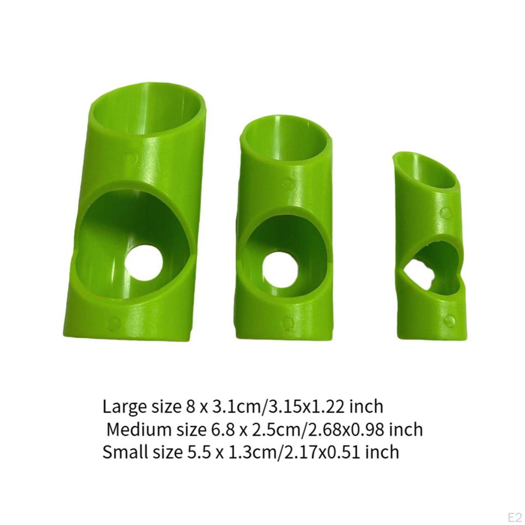 3 Pieces Green Pipe Insulation Foam Cutter Tools Cut Tube Wrap Easy To Use Accessories