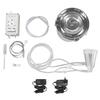 7L Goat Milking Machine Stainless Steel Portable Pulsation Electric Milker Machine Overflow Proof