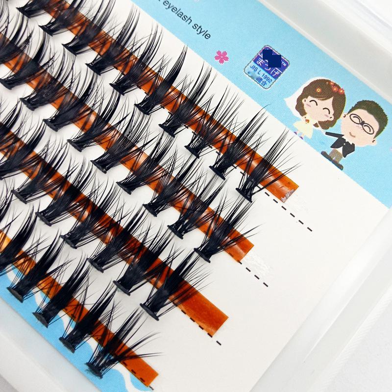 

30 отдельных самонаращенных ресниц толщиной 0,07 мм - Плотные, мягкие и идеально подходят для естественного макияжа больших глаз. C Curl 9mm