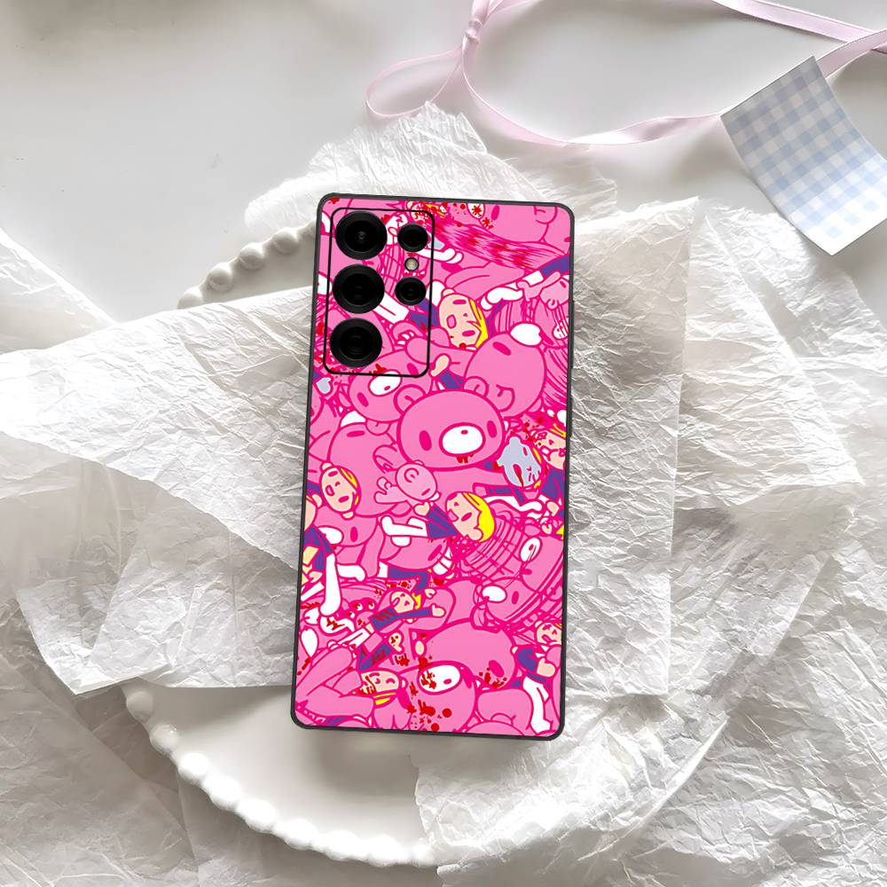 Cartoon G-gloomys Bear Phone Case For Samsung S 24 Fe 25 Ultra Plus 20 Lite 21 30 22 23 24 22 Ultra 5G Fundas