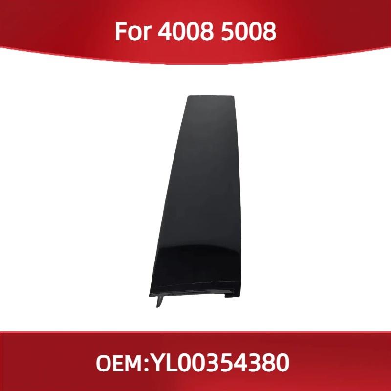 YL00354480 YL00354380 Fit for Peugeot 4008 5008 Right Front Door Frame Trim Panel Right Front Door Glass Exterior Trim Panel