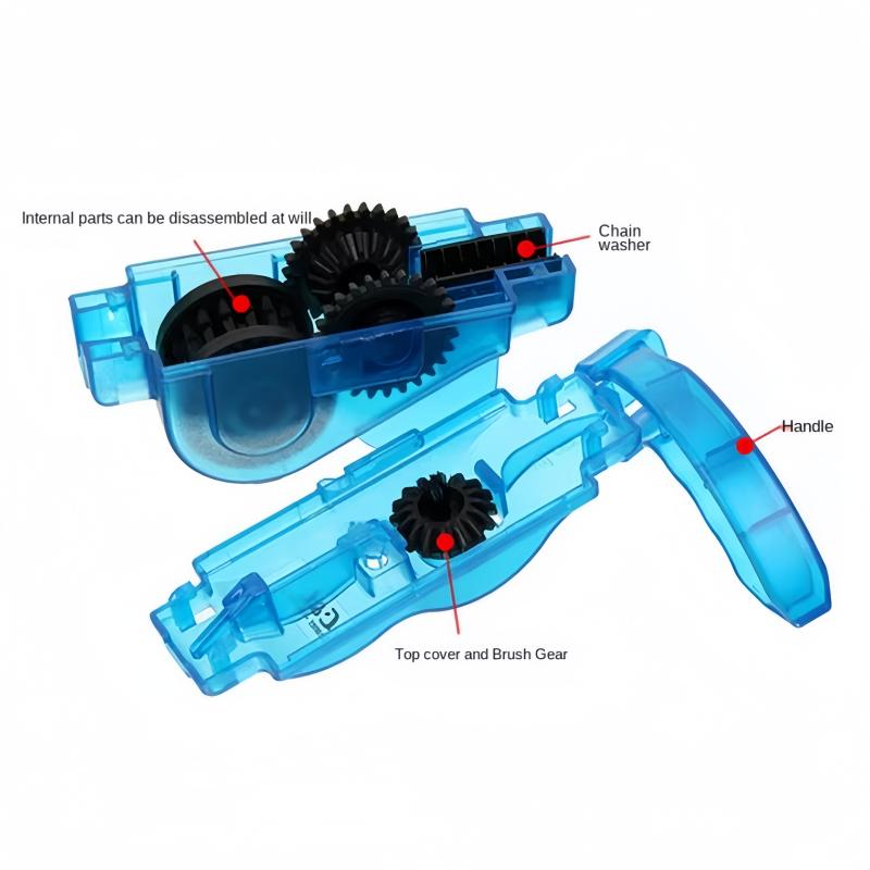 Chain Cleaner Scrubber Brushes Cycling Cleaning Kit Bicycle Accessories Mountain Bike Wash Tool Set Bicycle Repair Tools
