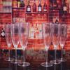 1 Pc Reusable Whiskey Glass, Transparent Plastic Champagne Glass, Safe and Durable for Party, Wedding, Home Bar.