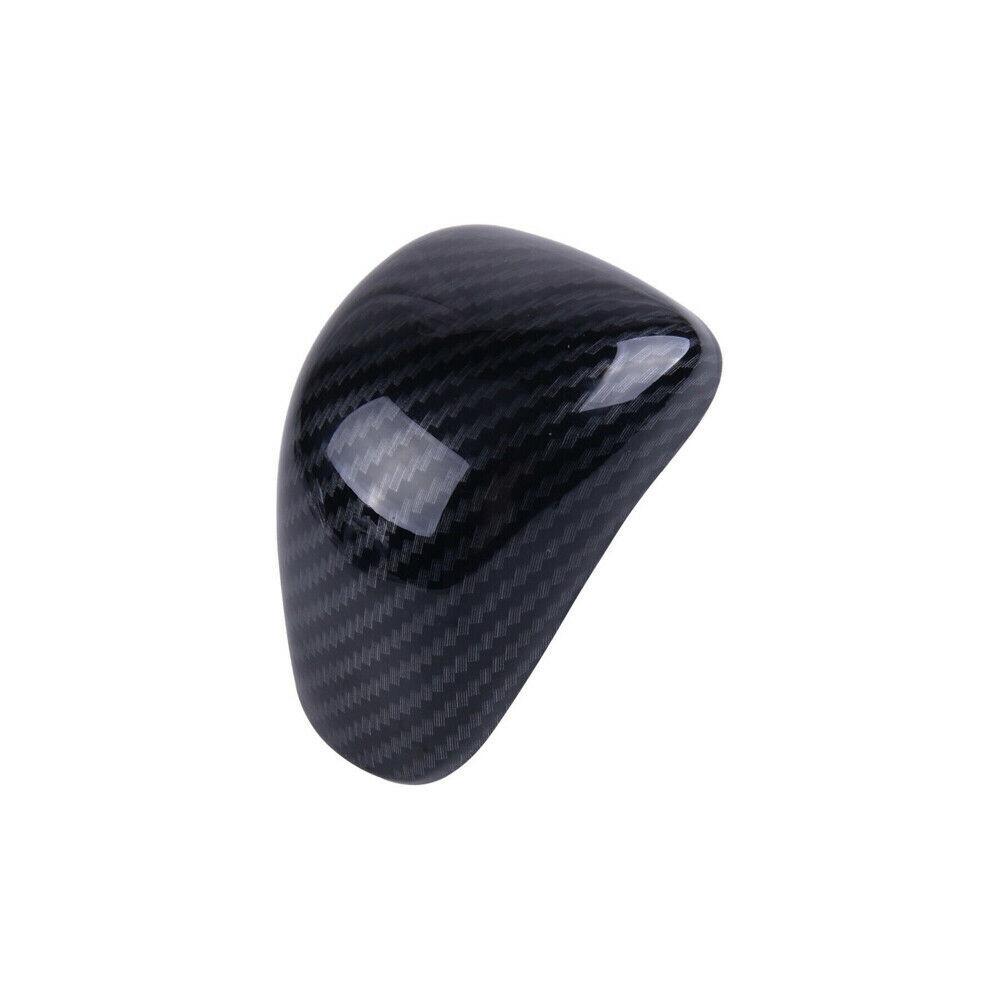1 PCS Gear Shift Knob Cover Carbon Fiber Easy Installation