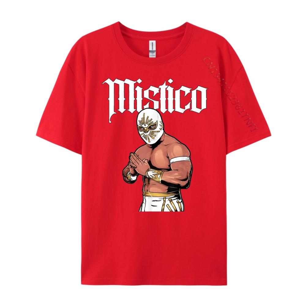 Mistico Caristico Lucha Libre Mexican Pro Wrestler Legend Unisexs Graphic Tshirts Male Unisexs Tshirts Luxury