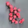 100PCS/bag 3.5*5cm Artificial Bud Flower Diy Christmas Decorative Wreaths Brooch  Home Decor