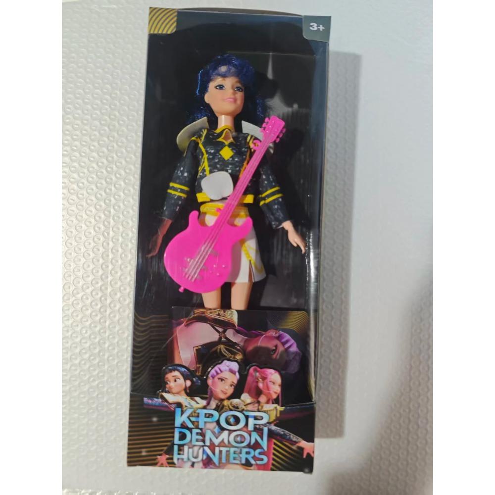 K-pop Фигурка Охотников на Демонов - Derpys Tiger Руми/Мира/Зои Тема Sussy, Игрушка с Цветными Огнями, Рождественские Подарки для Поклонников with box