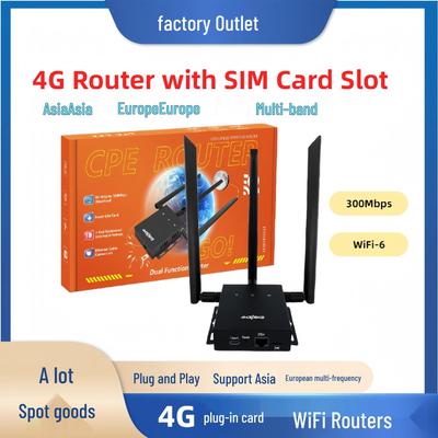 4G LTE Home Office SIM Card WiFi Router for Russia Eurasia