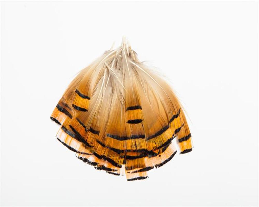 

Natural pheasant feathers for mask, beautiful, 2-4 inches / 4-10 cm, for jewelry making, dress, DIY,, 10 PCs