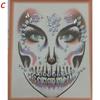 3D Rhinestone Bright Face stickers for festival Glitter Makeup Jewelry Sticker on Face crystals diamonds decoration