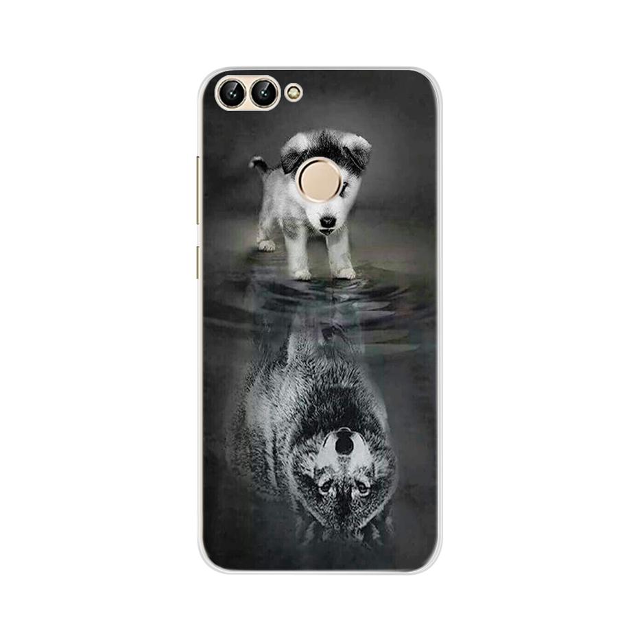 For Huawei P Smart 2018 Case TPU Soft Silicone Back Cover Phone Case For Huawei P Smart 2019 Cover Fundas FIG-LX1 PSmart Case