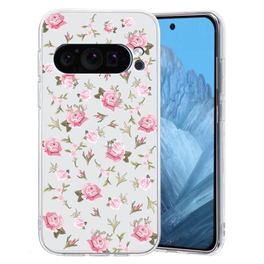 For Google Pixel 9 Case Printed Pattern TPU Phone Cover Scratch-Resistant