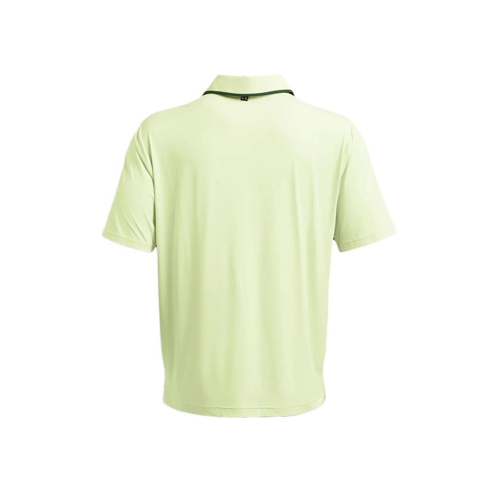 Under Armour Drive Chill Golf Polo Shirt Men tops Vintage-Light-Green 1377364-383