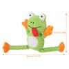 Green Frog Pet Dog Squeaky Sound Toy Cute Animal Small Dog Toy Puppy