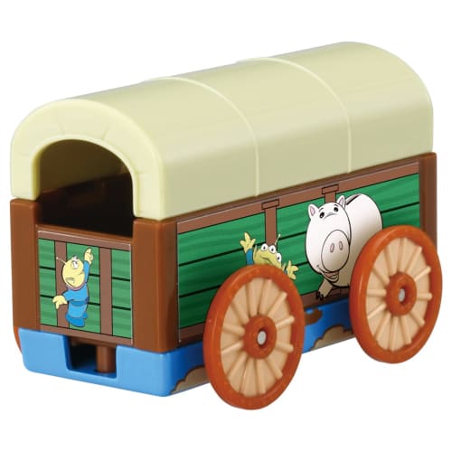 TAKARA TOMY Tomica Dream Tomica Ride On Disney RD-05 Woody & Andy's Toy Box Mini Car Toy Ages 3+