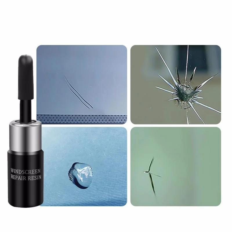 Car Windshield Repair Tool DIY Window Tools Windscreen Glass Scratch Crack Restore Screen Resin+Blade+Strips