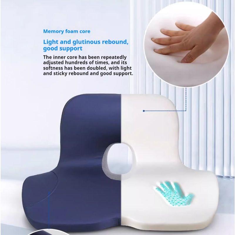Car Main Driver Seat Booster Seat Cushion Memory Foam Cushion Relief Chair Suitable All-season Booster Universal Comfort Seat