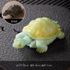 Resin Creative Color Changing Turtle Tea Pet Ornament Animal Friendly Tea Tray Desktop Decoration Accessories