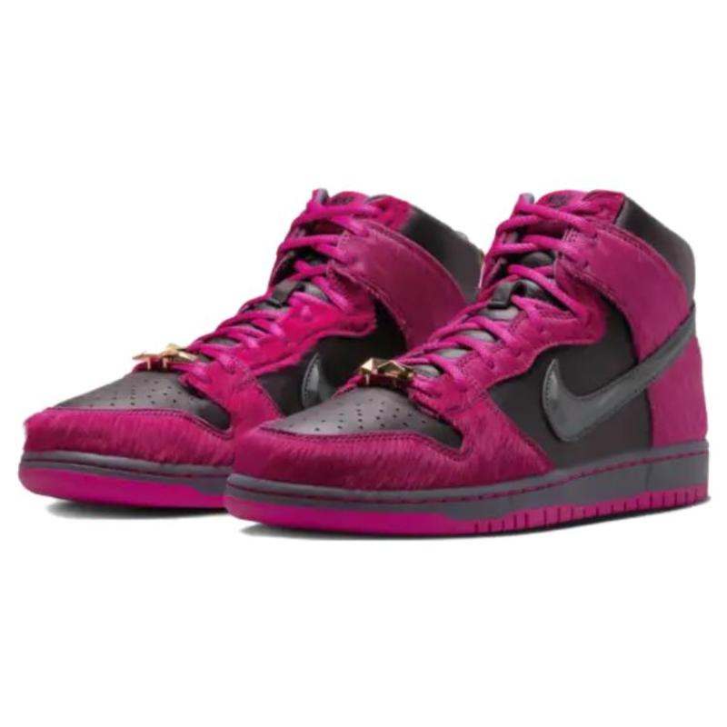 Nike Pantofi de skateboard Sb Dunk High 'Run The Jewels Active Pink' DX4356-600