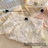 Women's Summer Lace Cotton Antibacterial No Trace Ice Silk Middle Waist Briefs