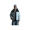Li Ning Hot Pot Down Jacket Series Sports Fashion Versatile Casual Simple Comfortable Warm Short Stand Collar Thick Printed Down Jacket AYMV433-12