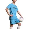 Mizuno Performance Series SS24 Comfortable Quick-Dry Versatile Short Sleeve Elastic Shorts Soccer Set Unisex sets Victory-Blue P2CG46P2-96