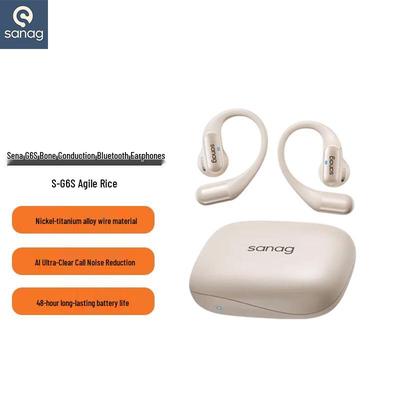 SANAG G6S Open-Ear Bone Conduction Bluetooth Sports Headphones