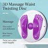Large Waist Twisting Disc, Foot Twist Disc, Home Fitness Equipment, Slimming Belly and Waist Belt2pcs Cleaning Towel