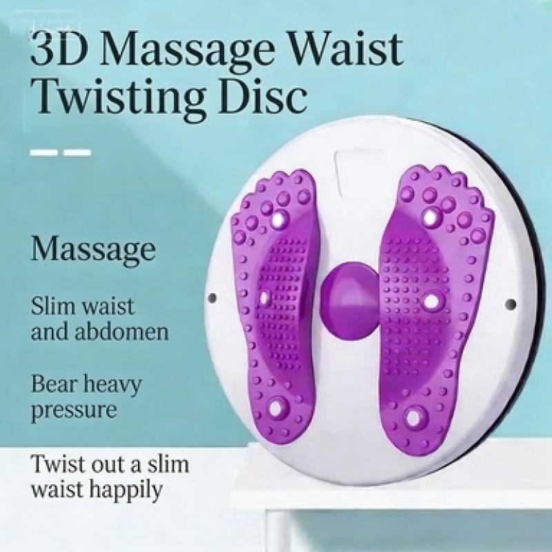 Large Waist Twisting Disc, Foot Twist Disc, Home Fitness Equipment, Slimming Belly and Waist Belt2pcs Cleaning Towel