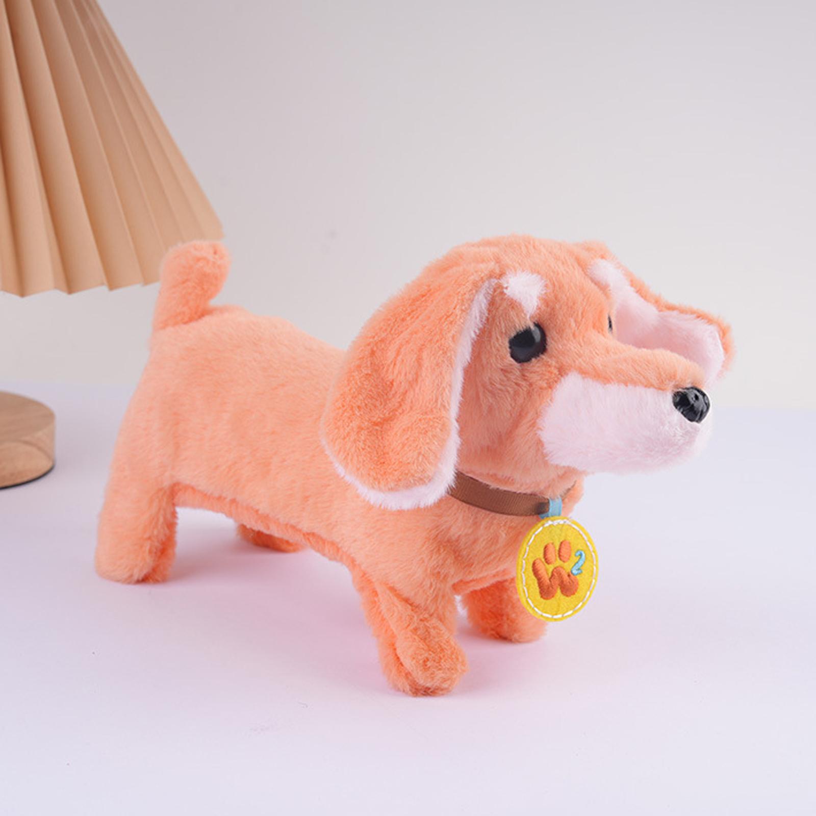 

Electric Plush Toy That Can Talk And Walk, Realistic Dog Toy For Children. One Size помаранчевий