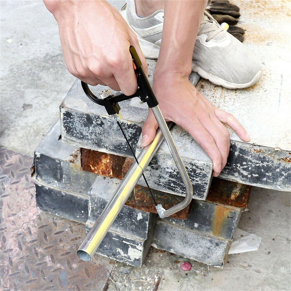 Multi-functional DIY Hand Saw Comfortable Handle Simple and Convenient Blades Kit Sharp Blade Cutting Tool Wood Metal Glass