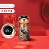 Retro Kleiner Pilz Edelstahl Thermos-Wasserbecher Intelligente Temperaturanzeige Kleine Thermoskanne Wasserkocher