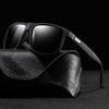 Luxury Retro Square Sunglasses For Men Women UV400 Protection Fashion Driving Fishing Brand Designer Eyewear