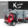 1/24 Scale Alloy Transporter Garbage Vehicle Truck Diecast Car Model Toys Gift
