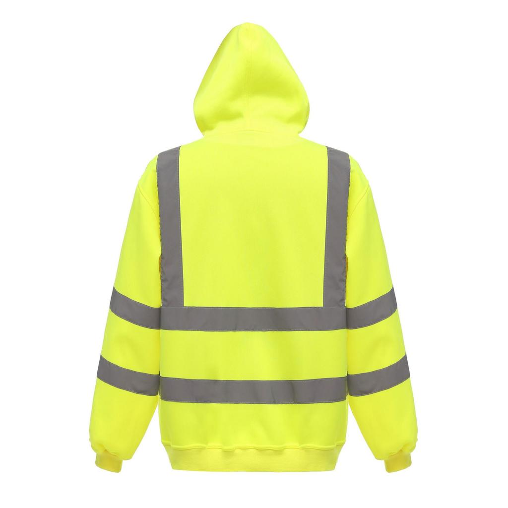 Yoko Mens Hi Vis Reflective Hoodie